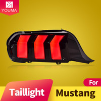 Style de voiture pour Ford Mustang 2023-2025 Lumières LED feu arrière DRL Signal frein marche arrière Accessoires Auto