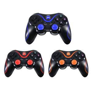 Al por mayor doble vibración clásico <span class=keywords><strong>mando</strong></span> inalámbrica Bluetooth Gamepad para PC Android PS3 controlador de juego para PC - Product Image 4
