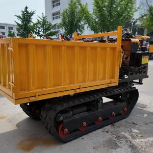 Camion benne sur chenilles de 3 tonnes avec chenilles en caoutchouc pour le transport en ingénierie, l'agriculture, la montagne et la manutention de matériaux lourds - Product Image 3