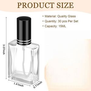 Wholesalers Luxury Empty <b>Perfume</b> <b>Bottles</b> <b>30ml</b> 100ml with Screw Cap and Screen Printing - Product Image 2