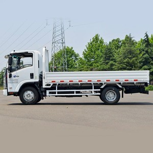 ISUZU KV100 5Tons New Euro 4 Left Steering Diesel Fence Box 4x2 Light Lorry Cargo Truck for Sale - Product Image 4