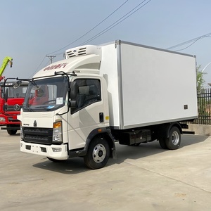 Camion <span class=keywords><strong>frigorifique</strong></span> HOWO 4x2 5T diesel <span class=keywords><strong>neuf</strong></span> pour le transport de fruits frais, viande, fruits de mer, crème glacée, <span class=keywords><strong>camionnette</strong></span> <span class=keywords><strong>frigorifique</strong></span> - Product Image 3