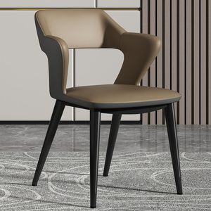Sillas de Comedor de Estilo Moderno y Lujoso, Sillas de Comedor Tapizadas en <span class=keywords><strong>Cuero</strong></span> para Cocina - Product Image 5