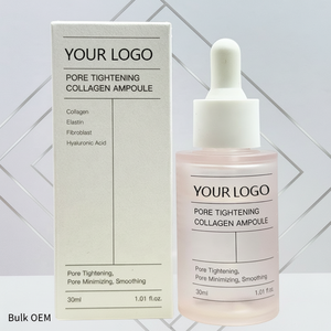 Siero Rosa Minimizzatore di Pori con Niacinamide e Acido Ialuronico, Siero Viso Anti-Età Illuminante per Restringere i Pori, Etichetta Privata OEM - Product Image 1