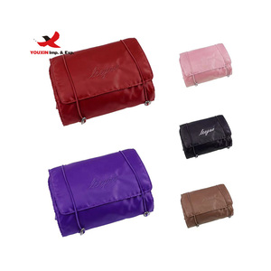 Grande trousse de maquillage, trousse de toilette de voyage, cadeau promotionnel, personnalisation du logo et de la couleur, trousse à cosmétiques pliable tendance - Product Image 1