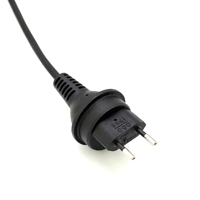 Rallonge électrique étanche européenne, câble adaptateur secteur UE, cordon d'alimentation femelle standard Euro à branchement direct