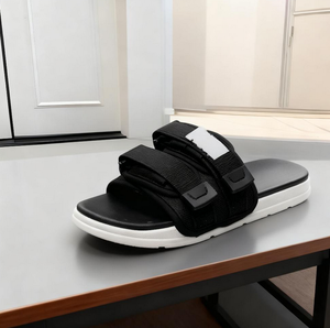 Summer Waterproof <b>Height</b>-<b>Increasing</b> Non-Slip Mesh Upper Rubber Sole Couple Beach Sandals - Product Image 2