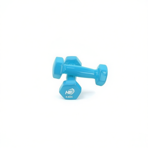 Mancuernas Hexagonales de 0.5 kg con Recubrimiento Brillante Azul - Product Image 2