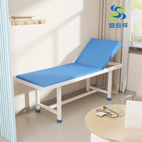 Hochwertiges Manuelles Pflegebett Multifunktionales Schönheitstherapie-Massagebett aus Edelstahl für Schönheitssalons