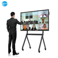 Tableau blanc interactif numérique intelligent de 65/75/85/86/98/110 pouces équipement éducatif avec écran LCD prix compétitifs