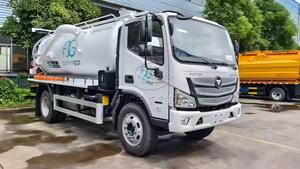 Hot Sale 4X2 FOTON Sewage Vacuum Truck Cummins Engine,Custom Imported Suction <b>Pump</b>, Comfort Cabin for Sewage <b>Sludge</b> Transport - Product Image 5