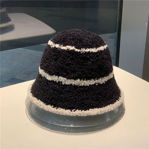 Sombrero de Pescador Unisex de Mezclilla con Paneles a Rayas, Estilo Moderno para las Cuatro Estaciones, Versátil, Cálido, el Mejor Regalo - Product Image 4