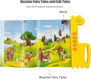 Alfabeto <span class=keywords><strong>para</strong></span> niños electrónicos, cuentos de hadas rusos juguetes educativos musicales <span class=keywords><strong>para</strong></span> niños - Product Image 4