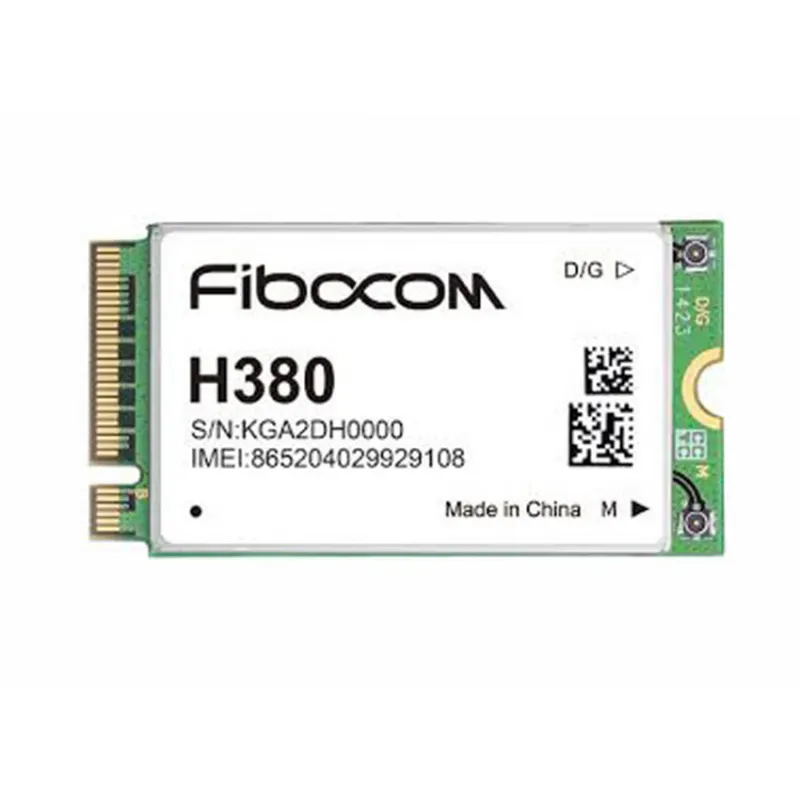 H380-GL M.2 mô-đun áp dụng Intel nền tảng Hỗ trợ GSM/GPRS/Edge và UMTS/HSDPA/HSUPA/HSPA + 3 gam mô-đun cho toàn cầu iot