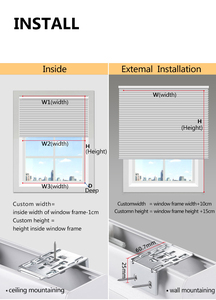 Zshine Rèm tổ ong không dây Cách Nhiệt giảm tiếng ồn cửa chớp chống nắng rèm cuốn Rèm nội tạng - Product Image 6