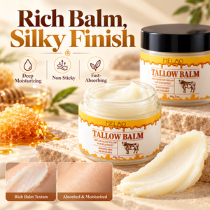 Bálsamo Emoliente de Sebo de Res y Miel para el Cuidado Facial Hidratante y Nutritivo Natural, Reparación de la Barrera Cutánea para Piel Sensible, Uso Diario - Product Image 3