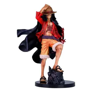 14.5CM LX MAX Luffy Hat Cartoon Character Toy Anime PVC Figure