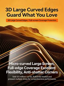 Protector de Pantalla de Vidrio Templado HD con Pegamento Completo Anti-Reflejante Benks AR para iPhone Serie 13-17, Película de Cobertura Total con Dureza 9H - Product Image 2