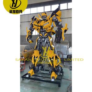 Enorme escultura de árbol abstracto de acero <span class=keywords><strong>Corten</strong></span> para exteriores a la venta Robot de estatua grande para exteriores - Product Image 2