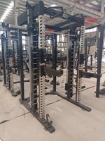 Équipement de fitness, machine Smith d'intérieur, banc multifonction combiné, rack de musculation, barre de musculation, machine à squat Smith