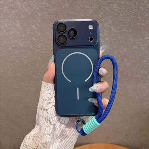Hanging Strap Cell Phone Magnetic Case for <strong>iPhone</strong> 13 <strong>14</strong> 15 <strong>Pro</strong> <strong>Max</strong> 16 17 Air <strong>Second</strong> Change to 18 Model - Product Image 6