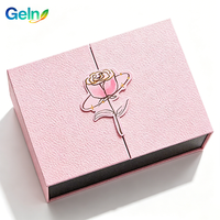 Boîte cadeau en carton robuste et résistante avec gaufrage et doublure en mousse pour accessoires électroniques, emballage grand format durable