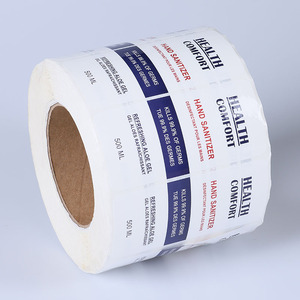 Etichette Adesive Personalizzate per Bottiglie di Shampoo e Igienizzante, Stampa Digitale, Impermeabili, Antistrappo, in Vinile, Rotolo di Carta Adesiva - Product Image 4