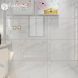 Calacatta-azulejo de porcelana con <span class=keywords><strong>efecto</strong></span> mármol blanco mate, azulejos vitrificados esmaltados, azulejos rectangulares, 400x800 - Product Image 2