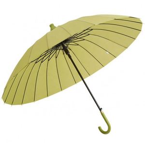 Parapluie de style professionnel pour le golf, extra-large, imperméable, à ouverture semi-automatique, à ouverture automatique, à poignée longue et à tige droite, 24 baleines - Product Image 2