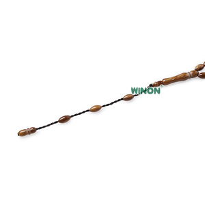 Tasbih Winon Fatto a Mano con Perline Kuka <span class=keywords><strong>Sead</strong></span> di Forma Ovale 5*9mm, 33/99 Perline, Presa Confortevole - Product Image 4