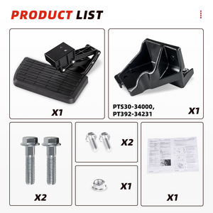 บันไดหลังสำหรับโตโยต้า ทุนดรา ปี 2014-2021 รุ่นโลหะ PT392-34231 PTS30-34000 TBS006 - Product Image 4