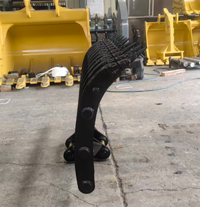 Rastrillo para raíces de excavadora de servicio pesado Global Supply Rsbm para cucharón de limpieza de terrenos Cat308 de 8 toneladas - Product Image 3