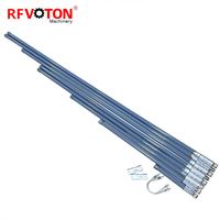 Antenne omnidirectionnelle en fibre de verre 3dbi 4 Dbi 5.8 DBi 8dBi 10dbi 12db Antenne omnidirectionnelle de station de base Lora