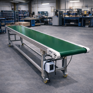 Sistema di Trasporto a Nastro in Acciaio Inox per <span class=keywords><strong>l</strong></span>'Industria Alimentare, Linee di Imballaggio e Produzione - Product Image 1