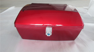 Coffre de moto, boîte à bagages avec porte-bagages supérieur, dossier et feu arrière pour Suzuki - Product Image 2
