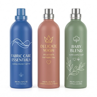 Bouteille de lessive en aluminium 500ml 1000ml 40/410, rechargeable, sans BPA, pour l'entretien de la maison, adoucissant, nettoyant pour tissus, emballage écologique