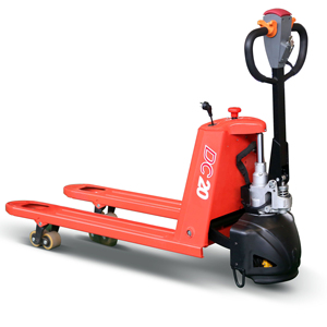 Transpaleta Hidráulica de 2.0 Toneladas, Semieléctrica, Elevador de <span class=keywords><strong>2m</strong></span> - Product Image 2