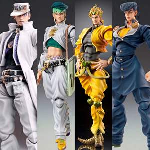 Figuras de Acción HESPER de 22 Estilos de Anime <span class=keywords><strong>Jojo</strong></span> Adventure: Kujo Jotaro, Dio Brando, Diavolo, Bruno Bucciarati, Leone Abbacchio, Jolyne Cujoh - Product Image 3