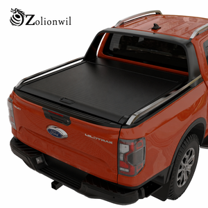 ฝาปิดกระบะท้ายแบบม้วนเก็บได้ อลูมิเนียม ยี่ห้อ Zolionwil สำหรับรถกระบะ 4x4 ฟอร์ด เรนเจอร์ ไวล์ดแทรค ปี 2025 2026 รุ่น T8 T9 - Product Image 1
