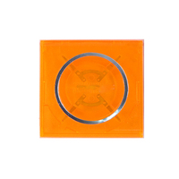 Bague en argent remplacement PSP 2000 Console coque arrière avec couvercle de porte en plastique UMD accessoires de jeu pour PSP 3000