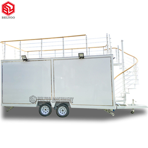 Remolque de escenario de concesión de camión de comida de dos pisos móvil personalizado de dos pisos con equipo de cocina multiusos - Product Image 6