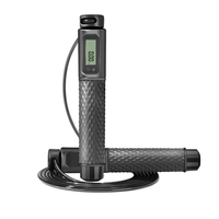 Vente en gros de cordes à sauter lestées avec cordon sans fil, cordes à sauter intelligentes avec cardio fitness