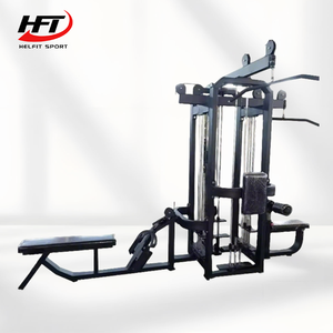 Macchina Crossover a Cavi Regolabili, Stazione Multifunzione per Palestra Domestica con Pila di Pesi per Allenamento di Petto, Schiena e Gambe - Product Image 1