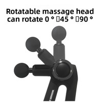 Pistolet de massage certifié Premier Choix, pliable multi-angles, rotatif, équipement de fitness corporel avec réglage à plusieurs niveaux