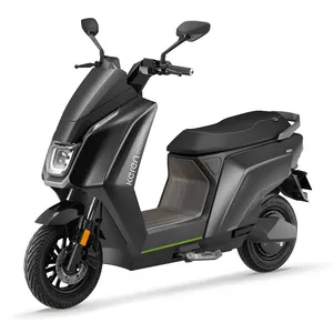 Black Battery Electric Scooter Motorbike Electrical Motorcycle For Men