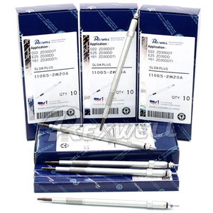 Bougies de préchauffage pour <span class=keywords><strong>moteur</strong></span> <span class=keywords><strong>diesel</strong></span> haute performance, bougies d'allumage pour Nissan Urvan E25 ZD30 11065-2W20A 11065-2W21A - Product Image 1