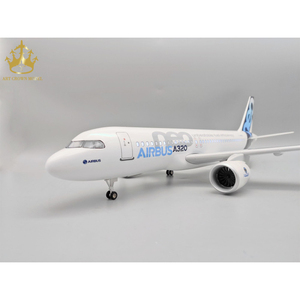 Modelo a Escala <span class=keywords><strong>de</strong></span> Avión Airbus A320 1/80 <span class=keywords><strong>de</strong></span> Resina <span class=keywords><strong>para</strong></span> Escritorio, Recuerdo, Simulación <span class=keywords><strong>de</strong></span> Aeronave - Product Image 4