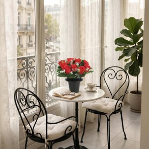 Nouvelles fleurs artificielles en pot pour la décoration des tombes, rose artificielle en pot pour les fleurs commémoratives funéraires - Product Image 4