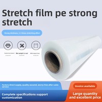 Film étirable PE de qualité industrielle, haute résistance, transparent, épais, pour usage agricole, haute élasticité, prix de gros, directement de l'usine