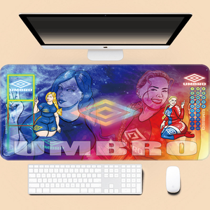 แผ่นรองเล่นการ์ดเกม TCG แบบสั่งทำขายส่ง ขนาด 24x14 นิ้ว พิมพ์ลายแบบ Dye Sublimation ฐานยาง เย็บขอบ สำหรับ <span class=keywords><strong>MTG</strong></span> โปเกมอน ลอร์กานา ยูกิโอ - Product Image 2
